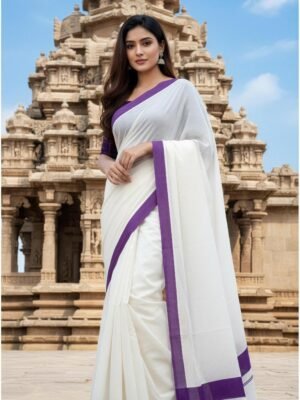 KERALA BORDER PURPLE