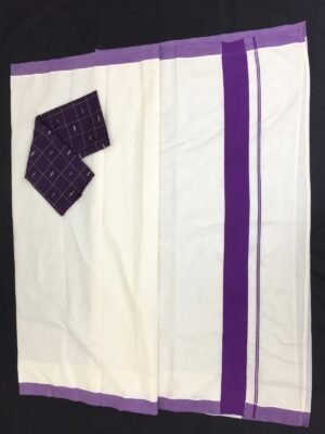 KERALA BORDER PURPLE